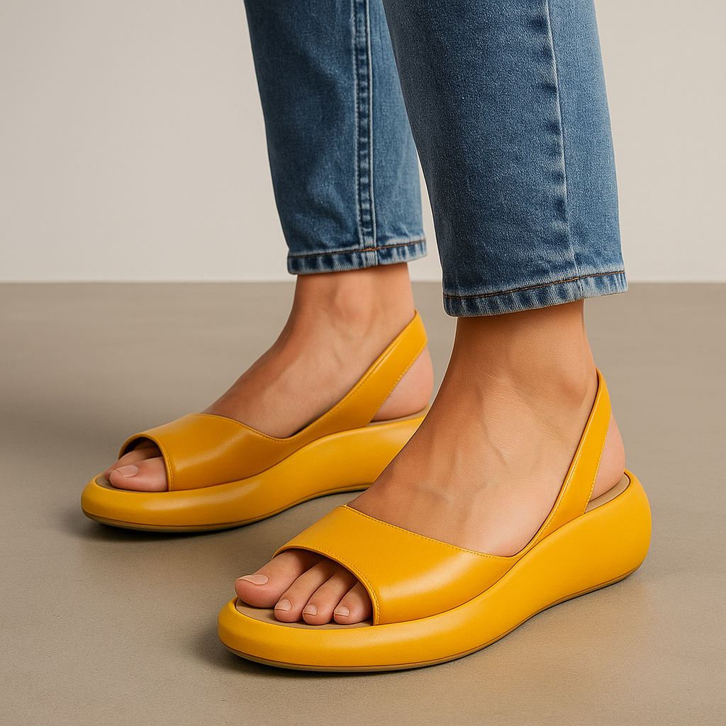 Sandalo comfort elegante rosa