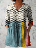 Elowen | Blusa lunga con scollo a V