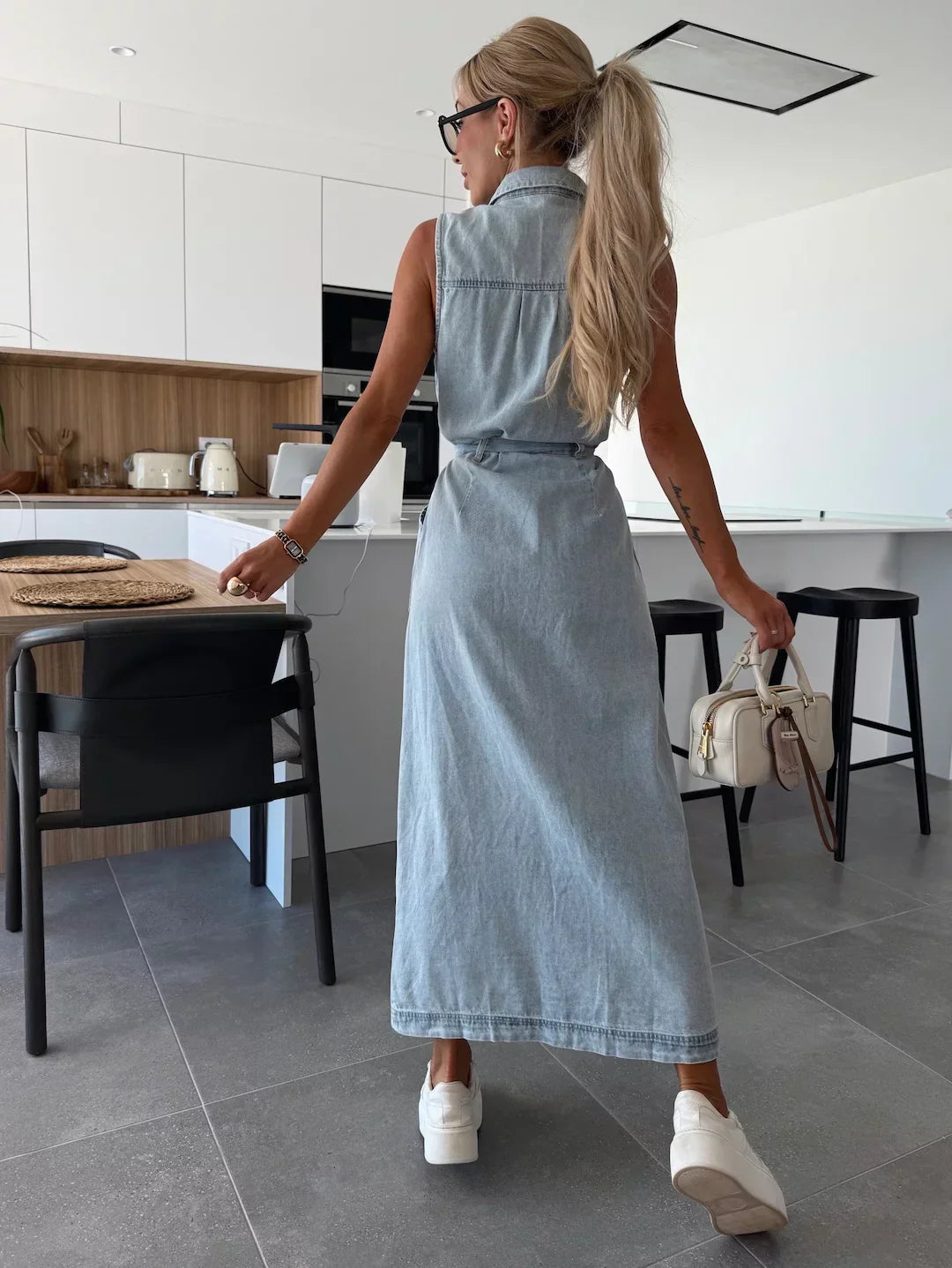 Isabella | Maxi giubbotto in denim