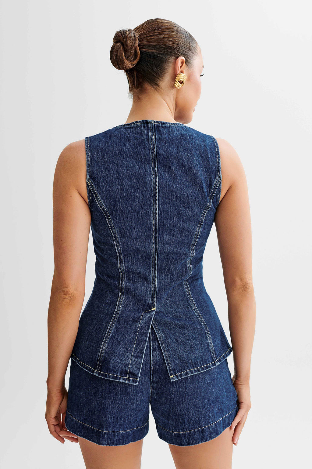 LALUNA® | SET CON BOTTONI IN DENIM
