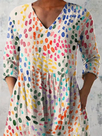 Bernadette | Blusa lunga con scollo a V