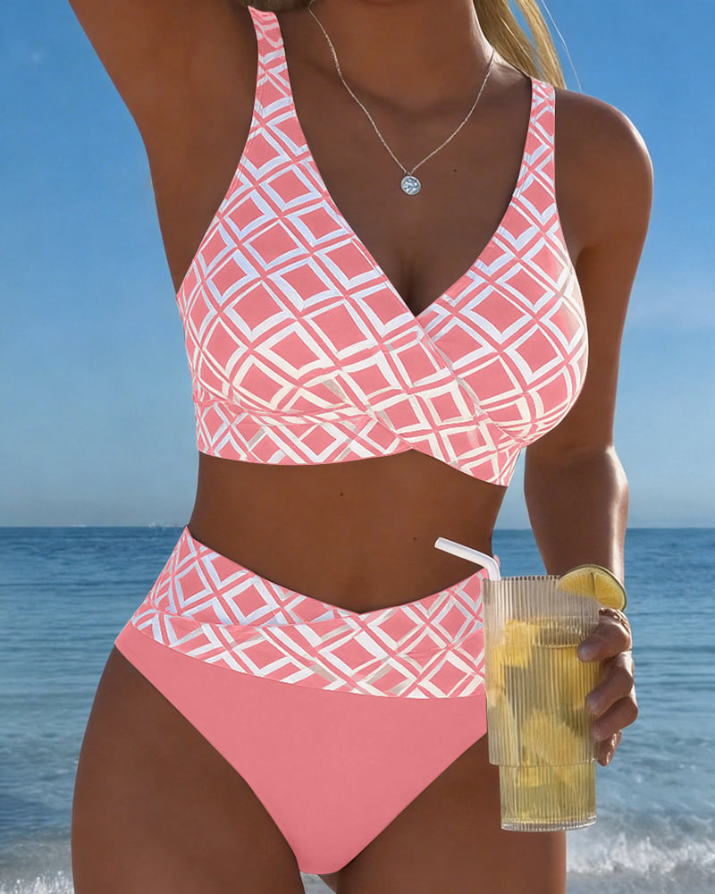 Il bikini adorabile ha incontrato Bh-Snit in Diamantpatron