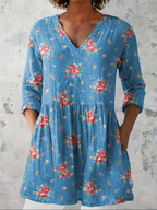 Mabel | Blusa lunga a forma di V