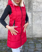 Julia | Mouwloze Gewatteerde Jas