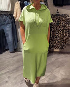 Julia | Elegante Jurk Met Capuchon