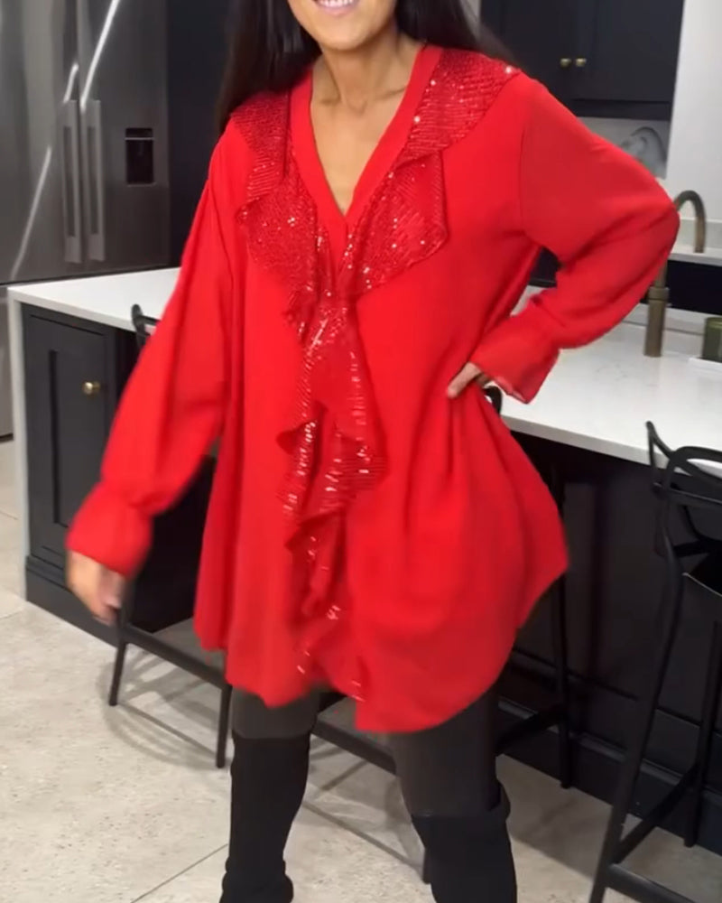 Lisa | Stijlvolle Blouse met Ruffles