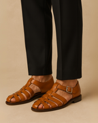 Joost | Premium Leren Sandalen voor Heren