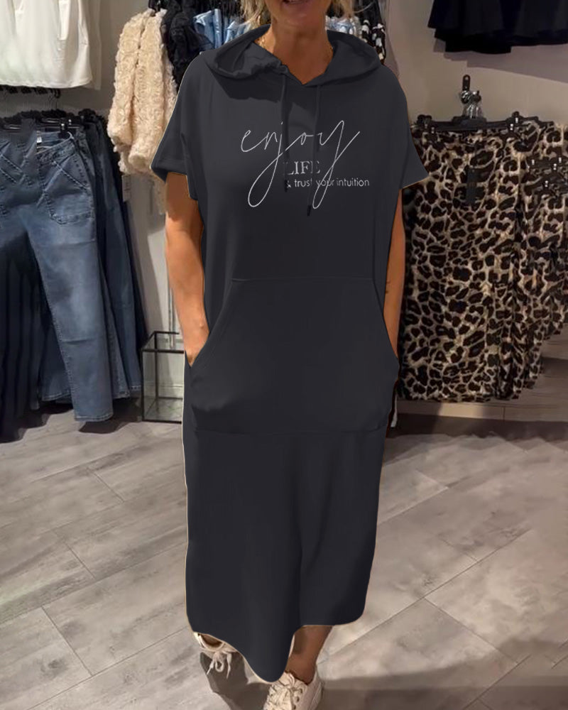 Julia | Elegante Jurk Met Capuchon