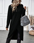 Sophie | Lange Effen Trui-jurk