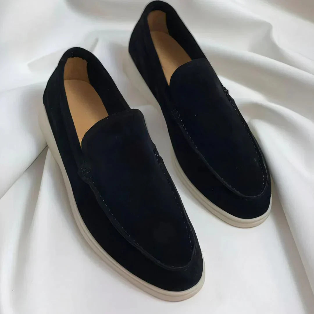 Laluna® | Mocassino in pelle scamosciata premium