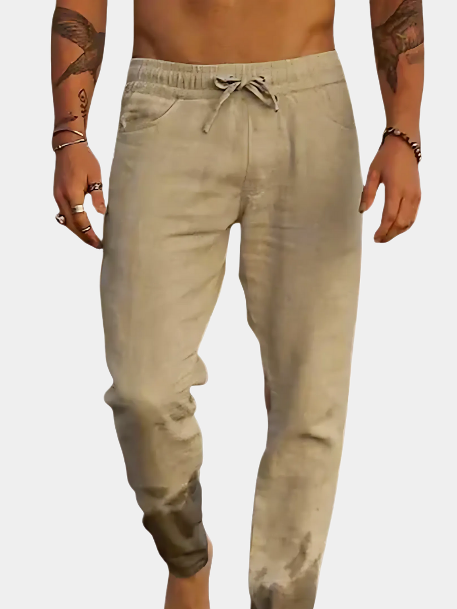 Fleur | Zomerse Linnen Pantalon