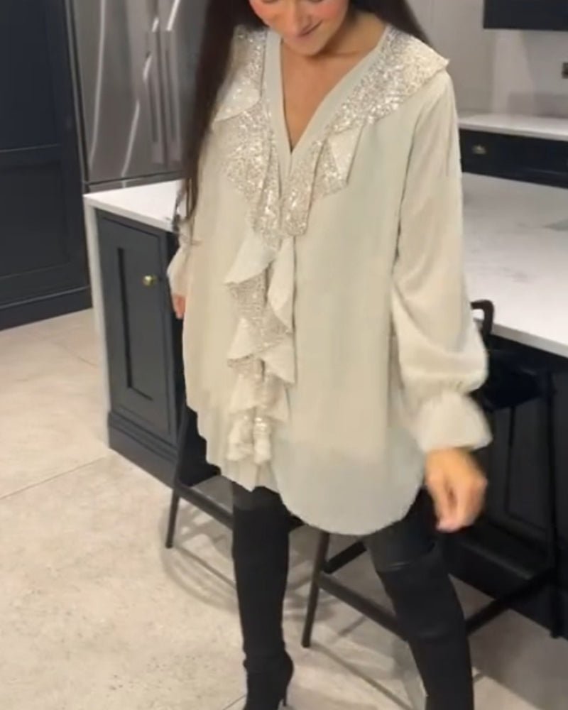 Lisa | Stijlvolle Blouse met Ruffles