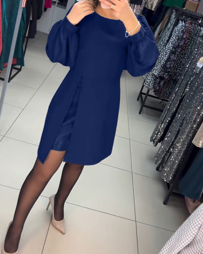 Eva | Elegante Effen Zomerse Jurk