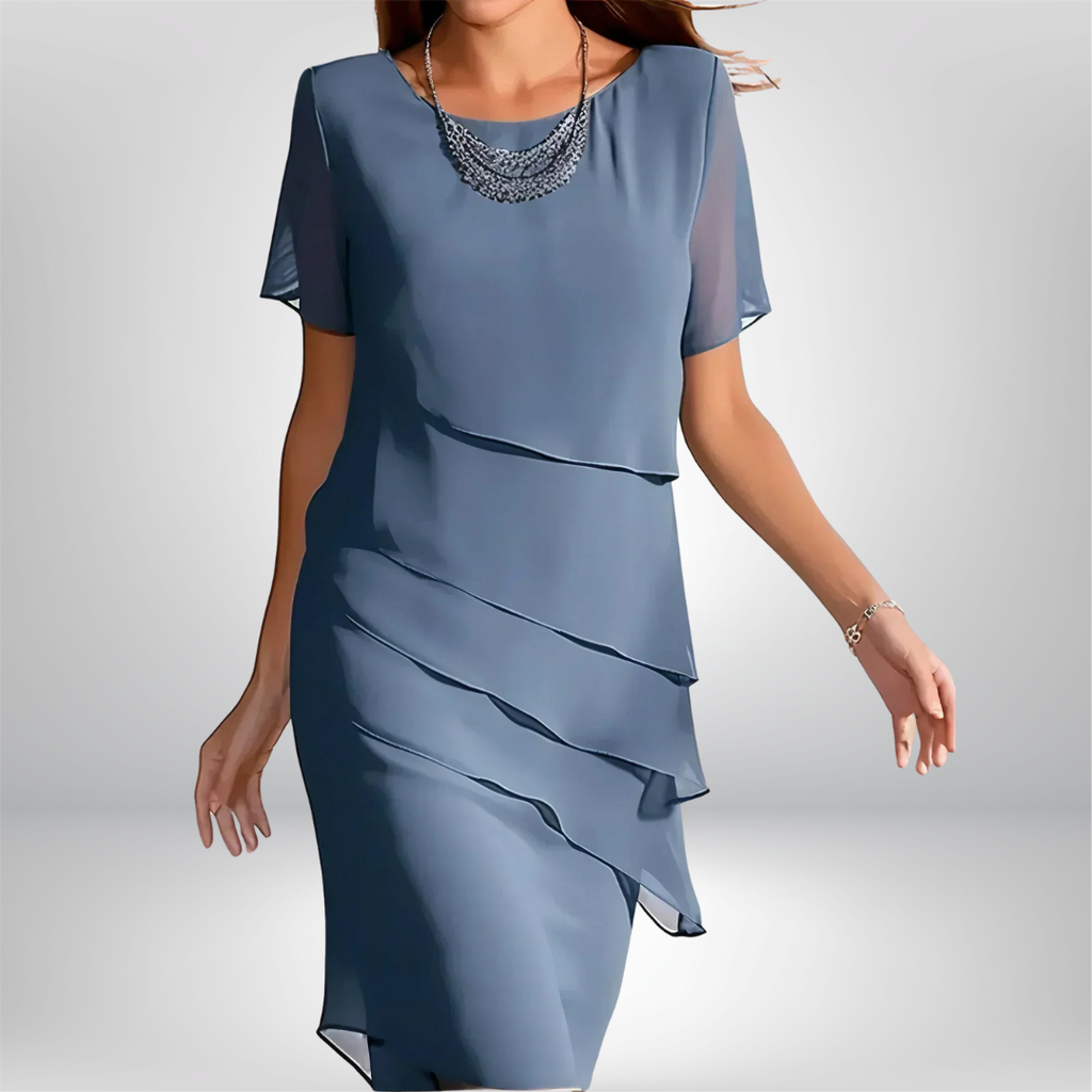 Kallira™ – Elegante lag-på-lag kjole