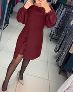 Eva | Elegante Effen Zomerse Jurk