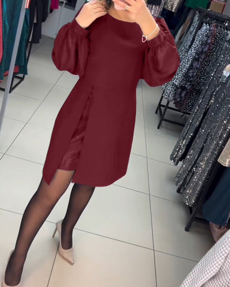 Eva | Elegante Effen Zomerse Jurk