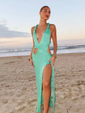 Julia | Zomerse Knit Maxi Dress