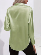 LALUNA® | BLUSA IN RASO