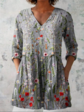 Lana | Blusa lunga a forma di V