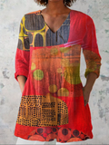 Indira | Blusa lunga a forma di V
