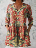 Dalia | Blusa lunga con scollo a V