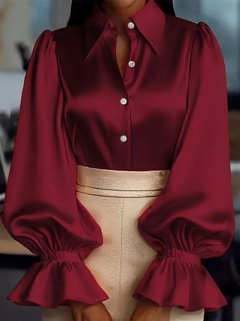 Raveena™ – Blusa elegante e con volant