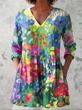 Cali | Blusa lunga a forma di V