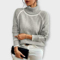 Noona™ - Maglione rosso rullekrave per l'inverno