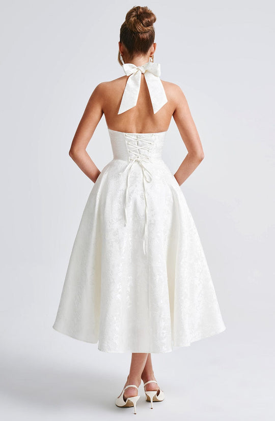 Lisa | Romantische Midi Jurk