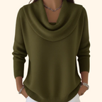Giulietta | Maglione con Collo Drappeggiato