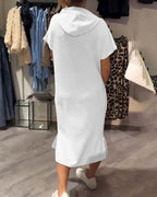 Julia | Elegante Jurk Met Capuchon