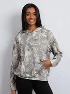 FELPA UNISEX CAMO CON CAPPUCCIO