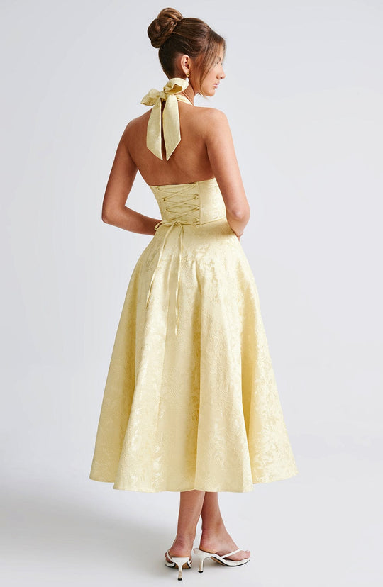 Lisa | Romantische Midi Jurk