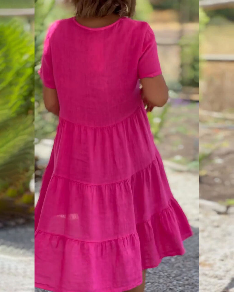 Hana™ – Midi kjole casual