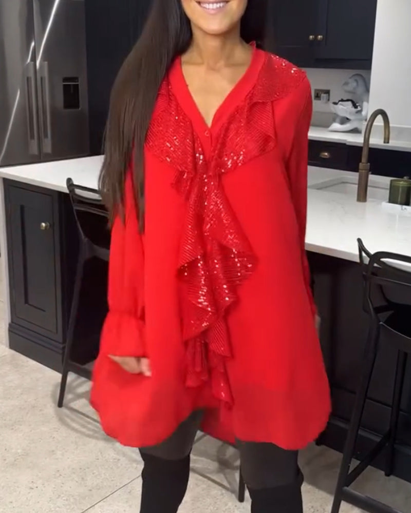 Lisa | Stijlvolle Blouse met Ruffles