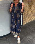 Leonore™ – Løs Maxi Kjole