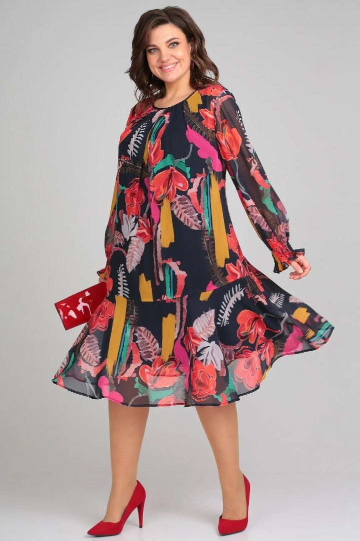 Fiore | Elegante Bloemenjurk