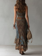 Vero | Abito Maxi Floreale Vintage