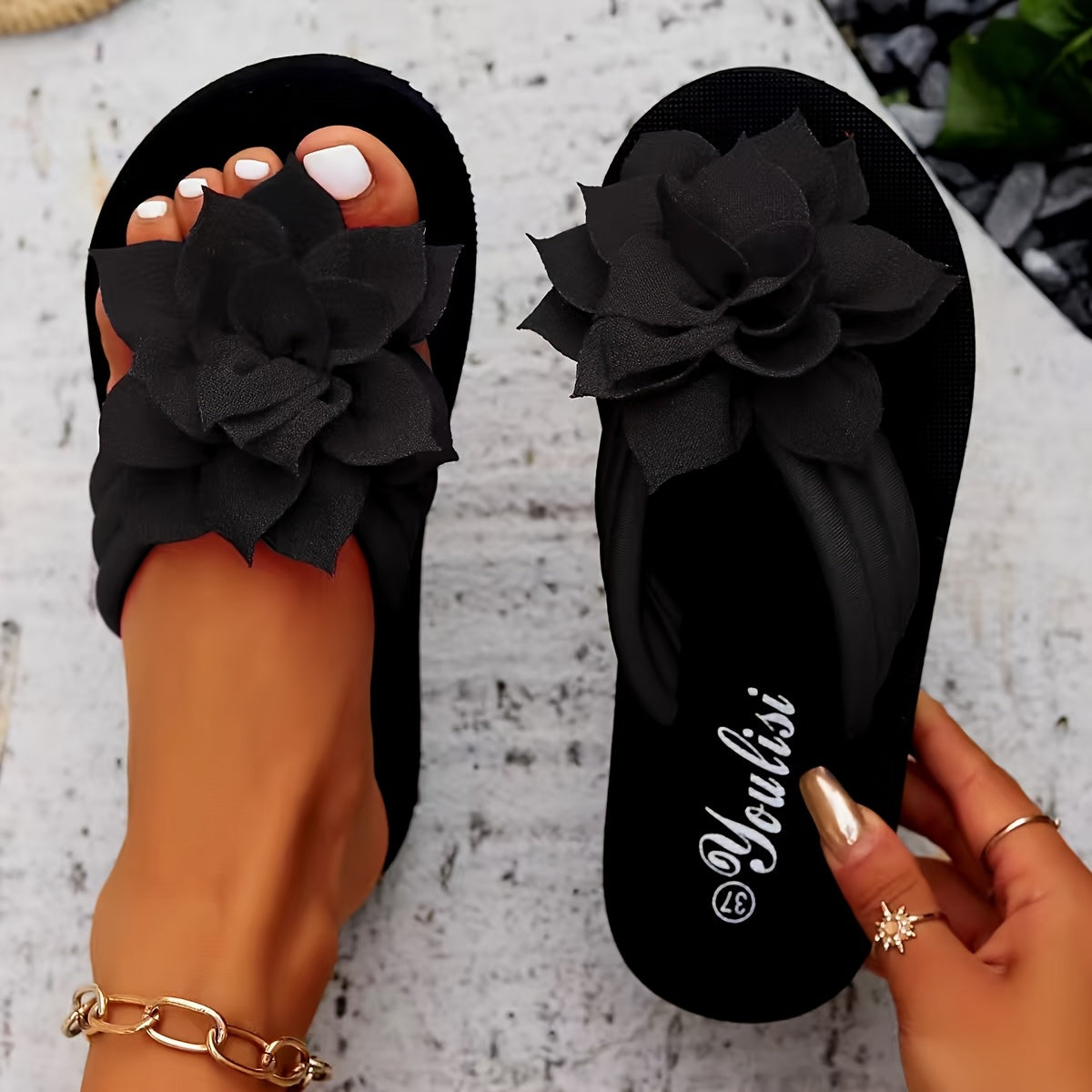 Elegante Sandalo Fiore