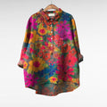 Laluna® | Klassieke Bloemenblouse