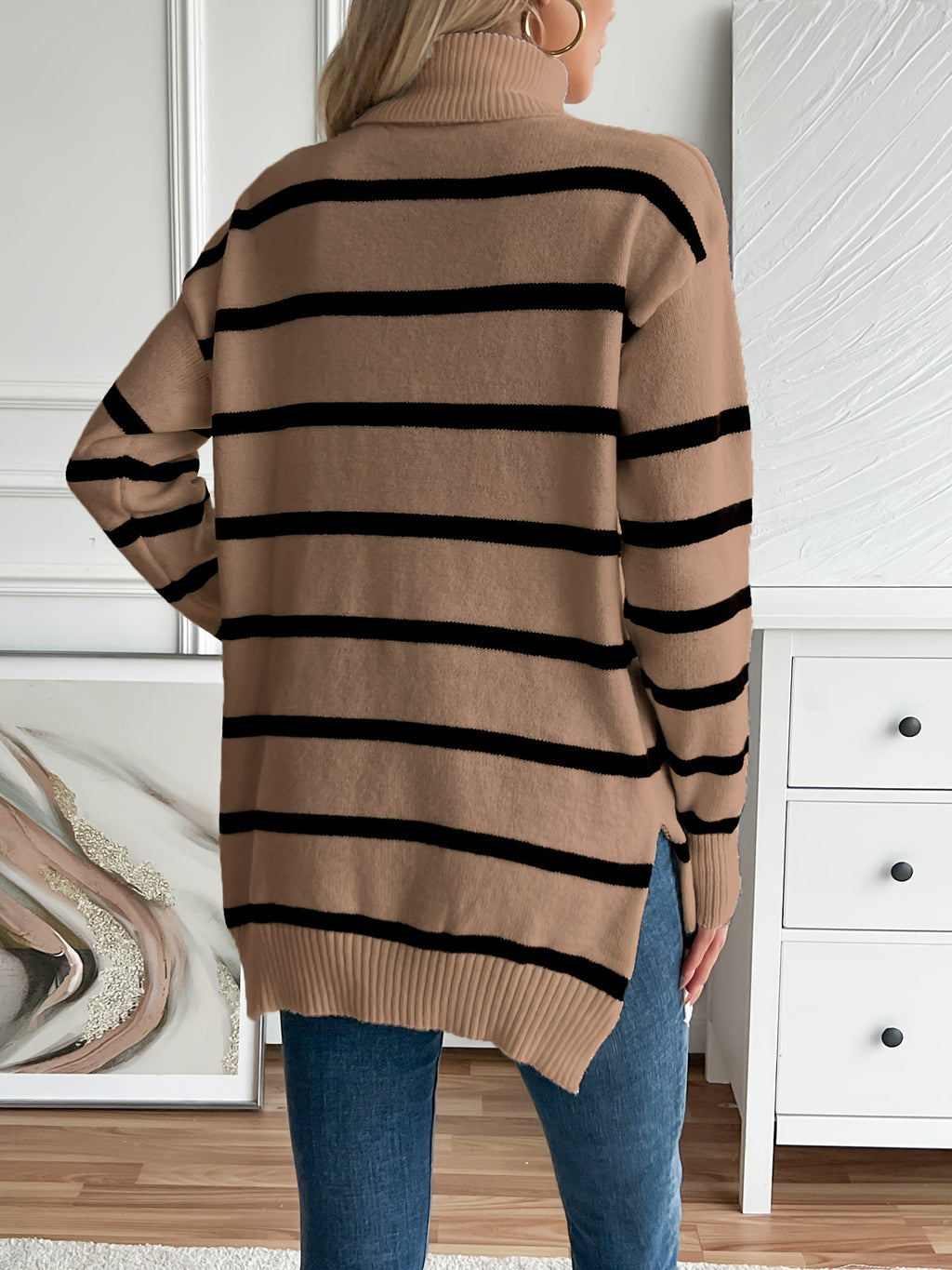 Laluna® | Gstreepte Trui
