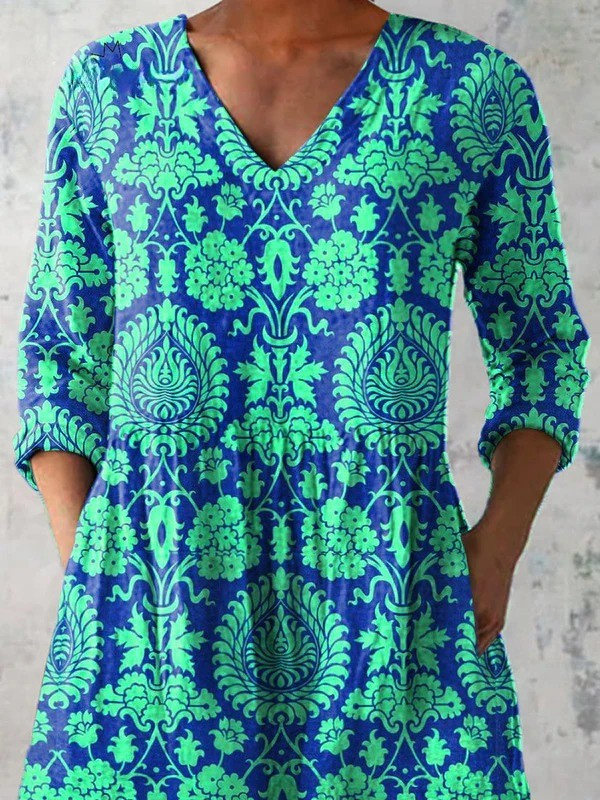 Beatrice | Blusa lunga con taglio a V