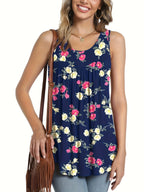 Laluna® | Stijlvolle Hemd met Bloemenprint