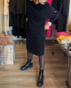 Sophie | Stevige Jurk met Capuchon en Zakken