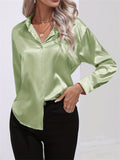 LALUNA® | BLUSA IN RASO