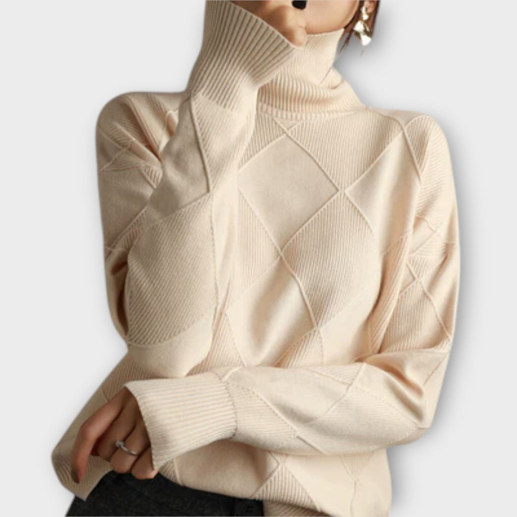 Lavina™ - Maglione comfort rullekrave