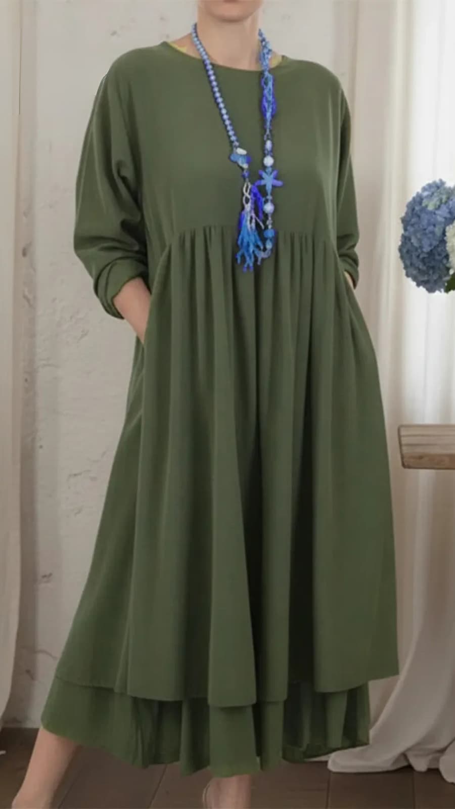 Loralya™ – Coprispalle ed eleganti maxi pantaloni