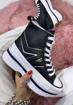 Scarpe da ginnastica con plateau Nyla