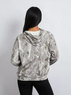 FELPA UNISEX CAMO CON CAPPUCCIO