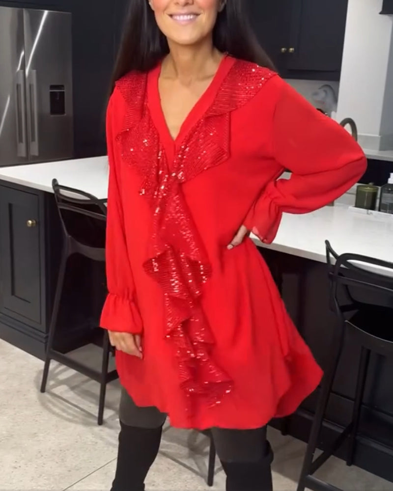 Lisa | Stijlvolle Blouse met Ruffles